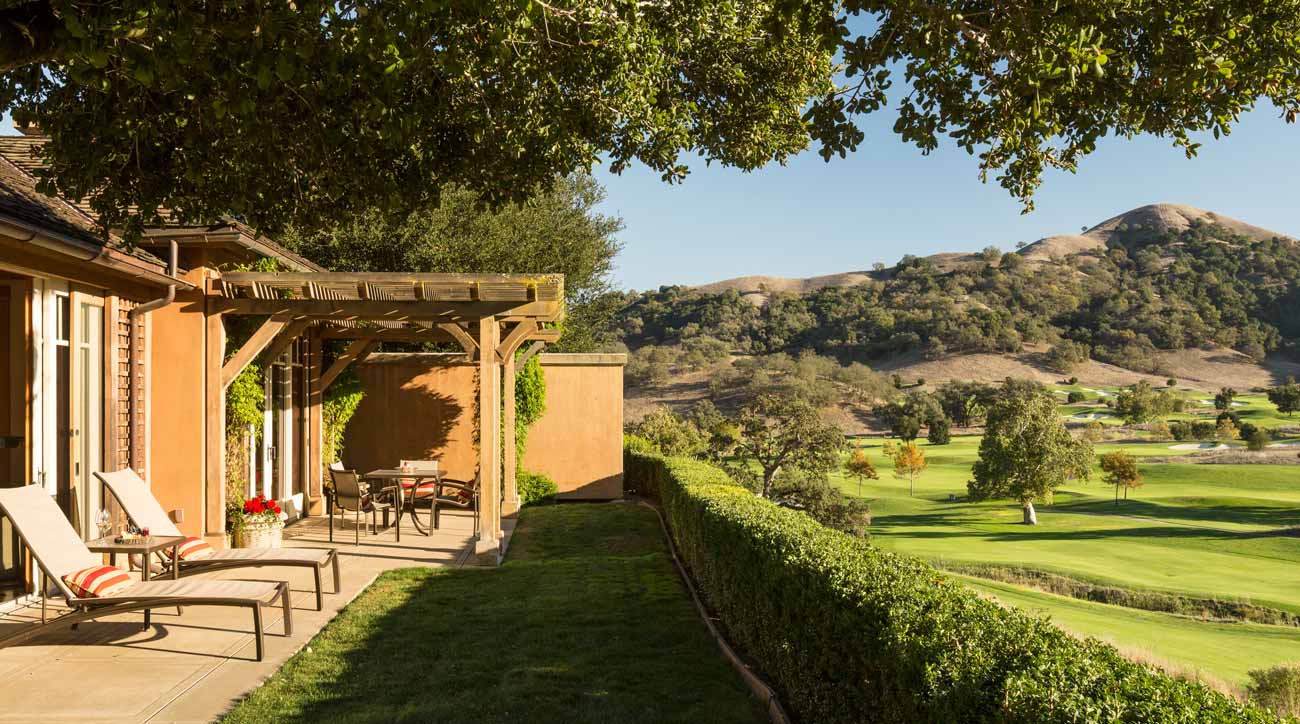 A bungalow at Rosewood CordeValle Resort.