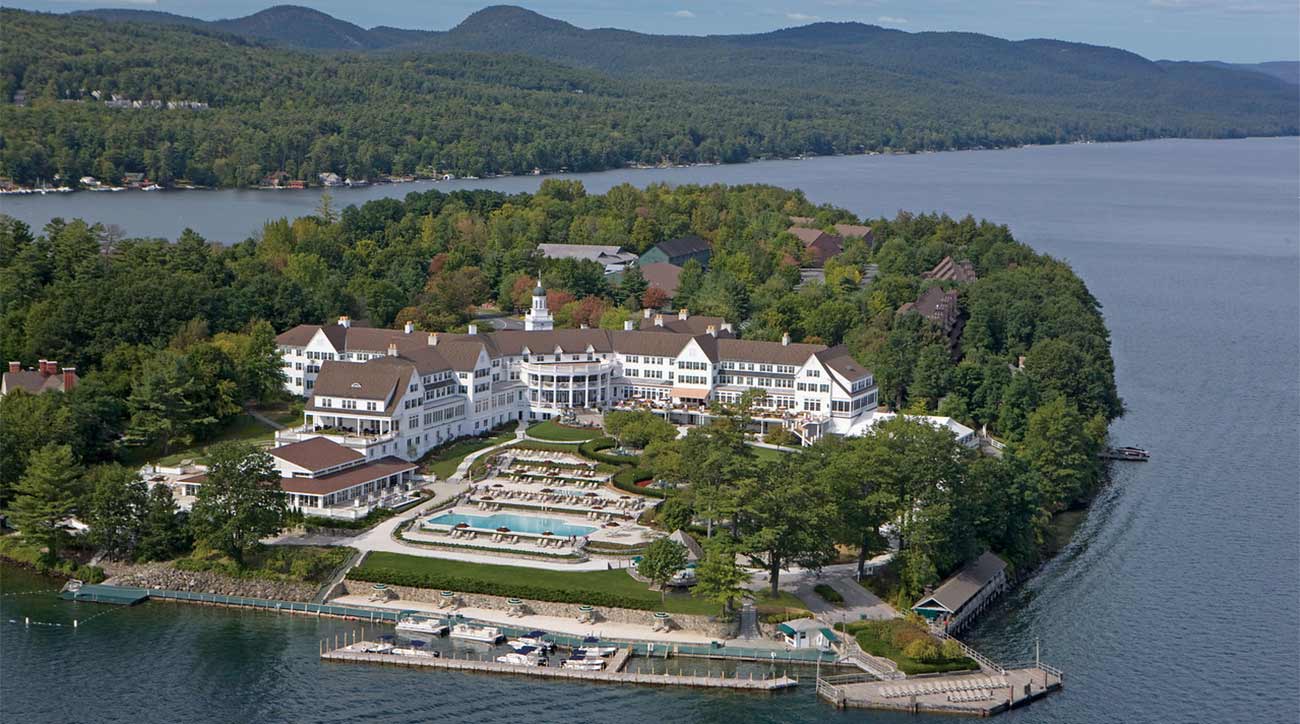 A view of The Sagamore Resort in New York.