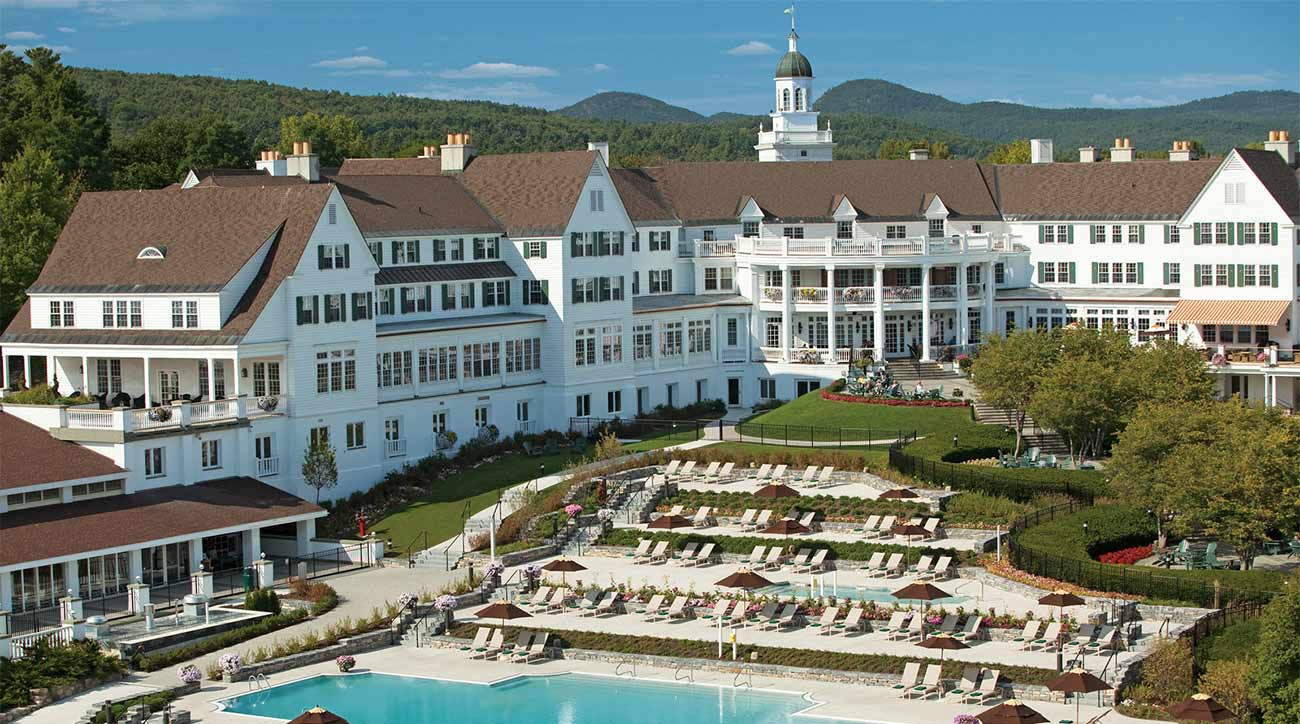 A view of The Sagamore Resort in New York.