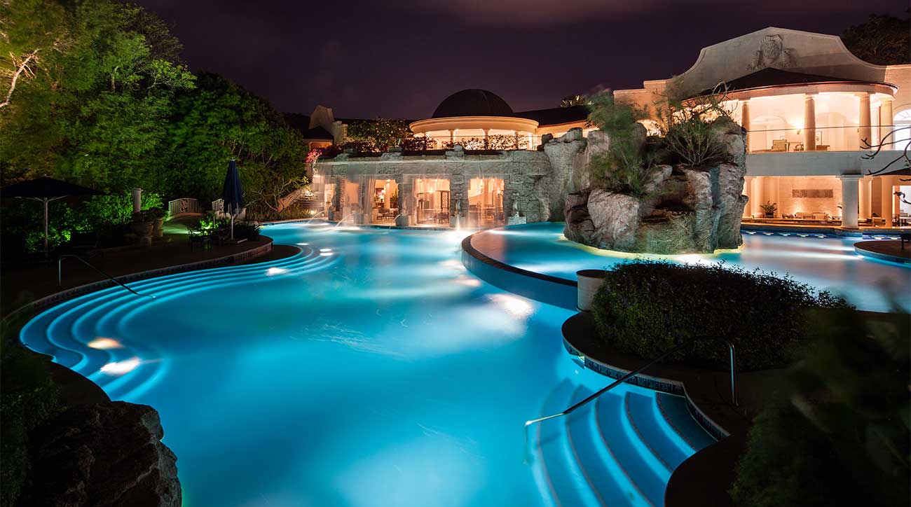 A look at Sandy Lane Resort in Barbados.