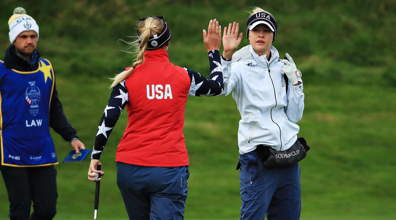 Solheim Cup: Jessica Korda and Nelly Korda