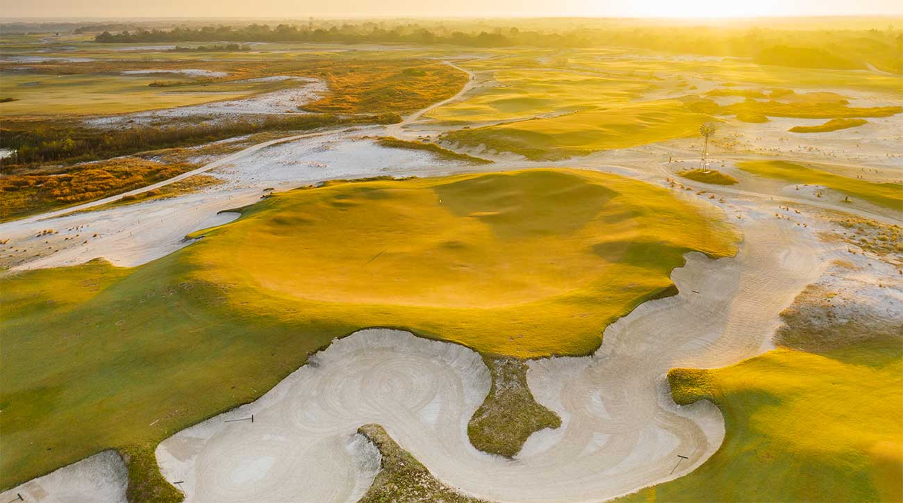Streamsong Resort has three 18-hole courses and isn't short on creative golf holes.