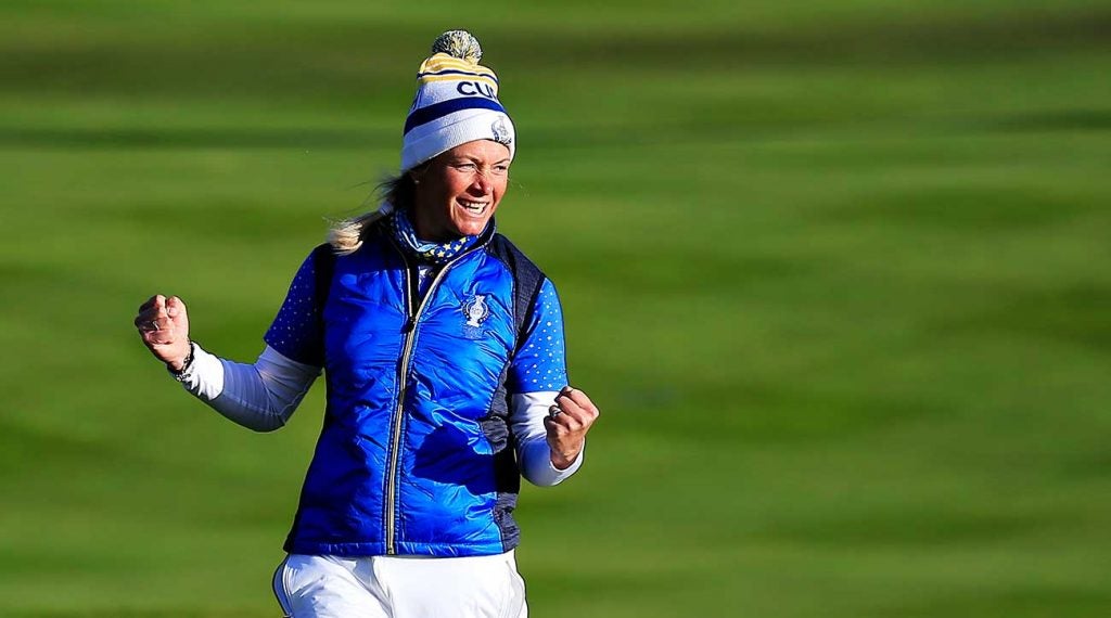 Suzann Pettersen needed a captain's pick to get on the team — but she earned it.