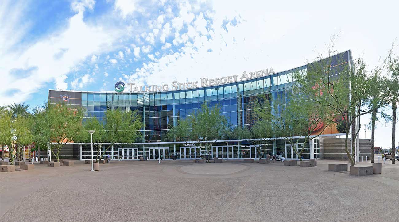 The arena at Talking Stick Resort.