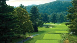A look at one of The Greenbrier's several golf courses.