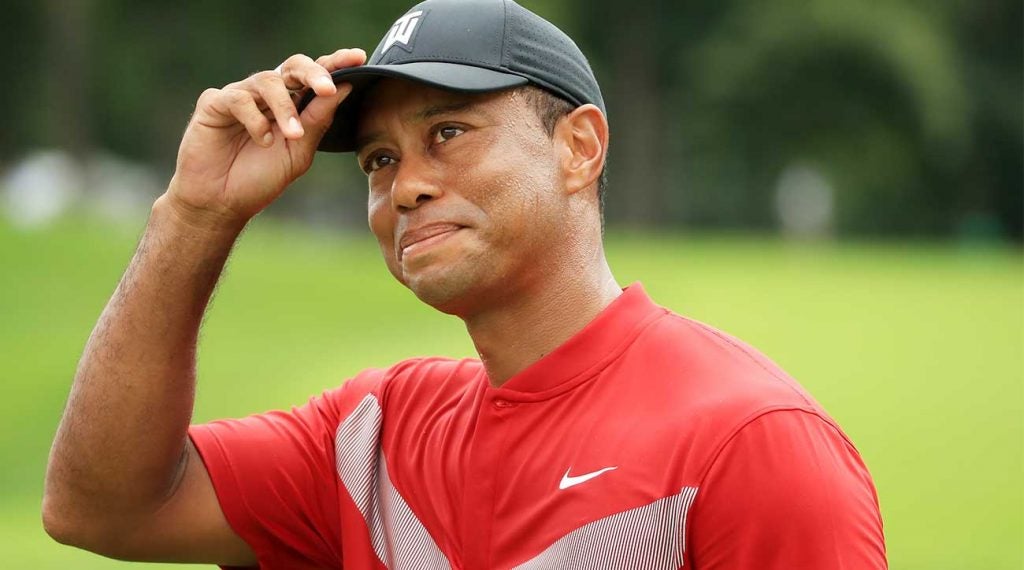Tiger Woods, role model. 