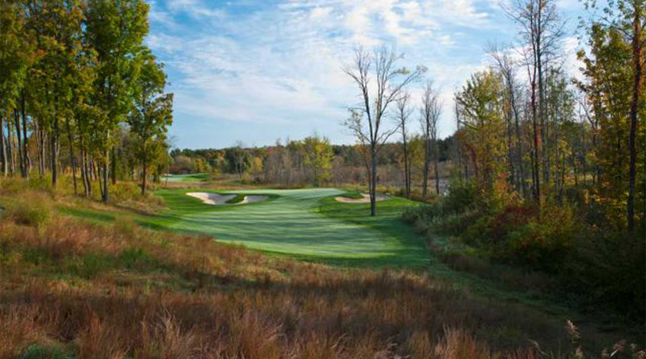 A view of one of the golf courses at Turning Stone Resort & Casino in Verona, N.Y.