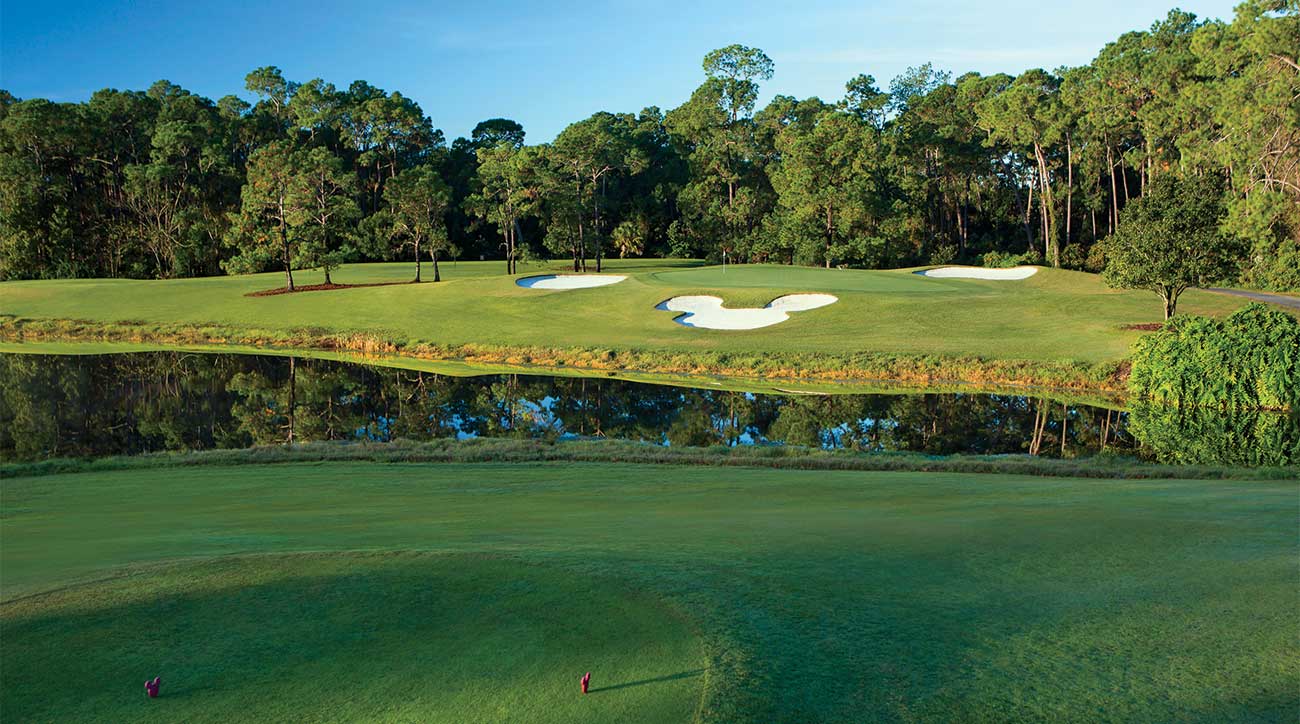 A view of one of the golf courses at Walt Disney World Resort in Orlando, Fla.