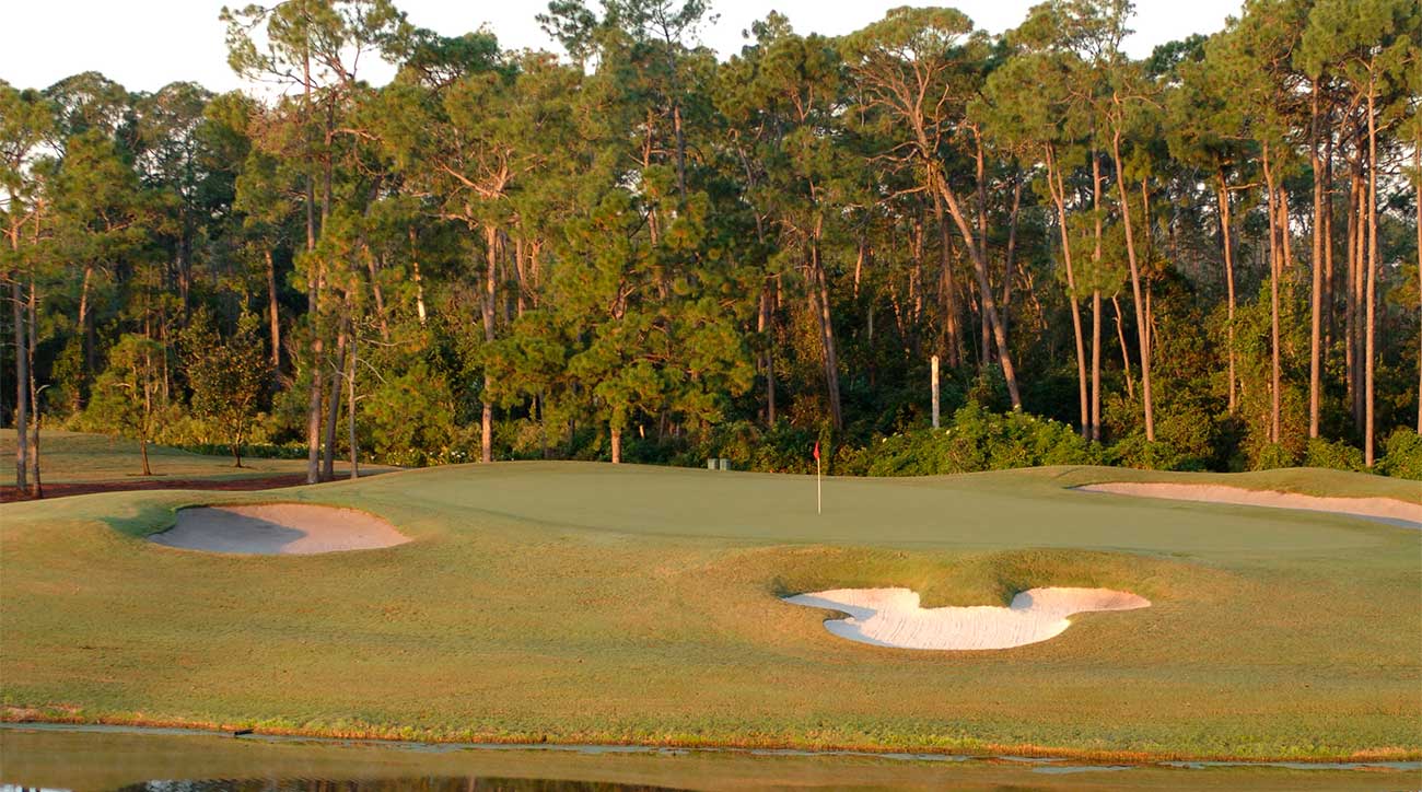 A view of one of the golf courses at Walt Disney World Resort in Orlando, Fla.