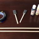 Making your own alignments sticks is easy with the right supplies.