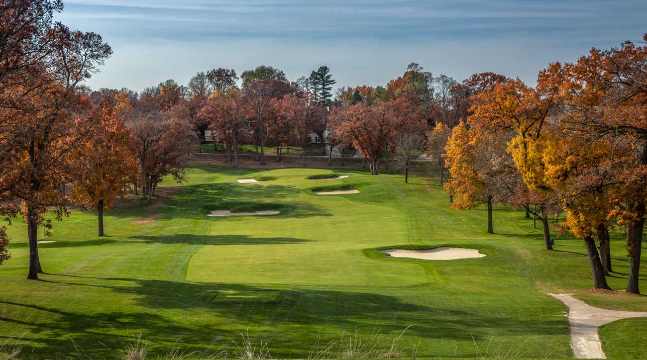 The first hole at Cedar Rapids CC.