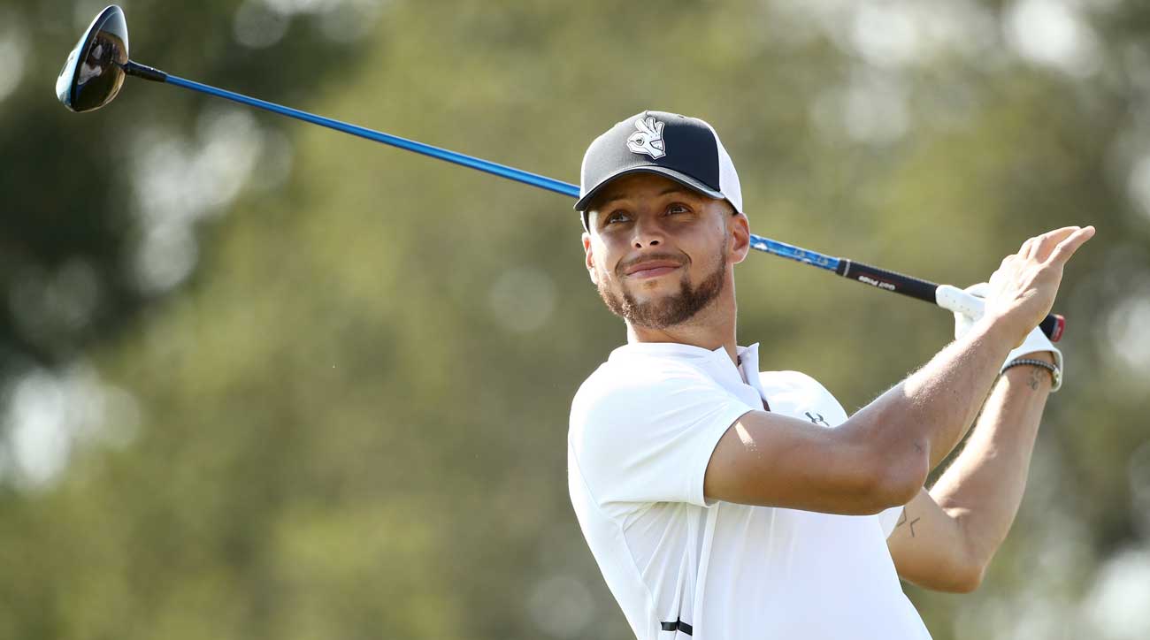 Steph Curry explains the tiny between and golfers