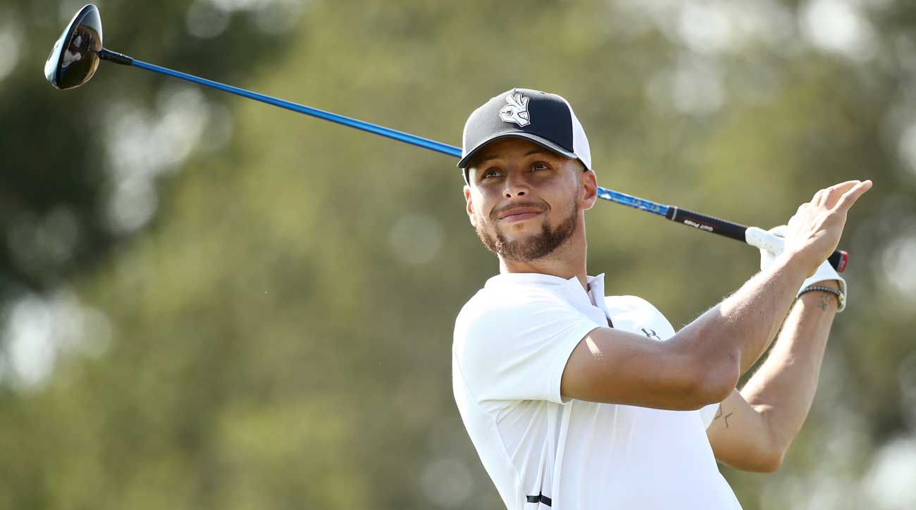 NBA star Steph Curry has game, and a huge stake in golf's future