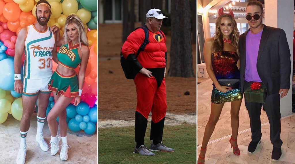 Pros and their families are going all-in for Halloween this year.