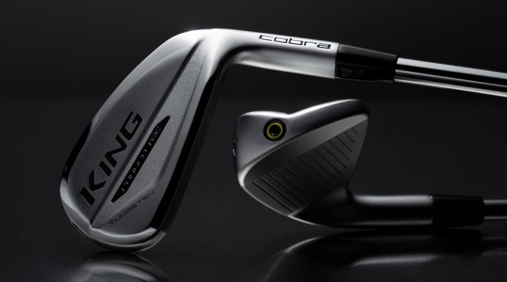Cobra's King Forged Tec iron has foam microspheres inside the cavity that tune acoustics.