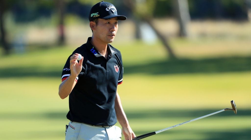 Kevin Na set a record for feet of putts made in a PGA Tour event (558 feet, 11 inches) at the Shriners Open.