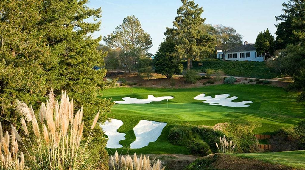 Pasatiempo's gorgeous Alister MacKenzie greens need to be seen in person.