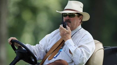 Slugger White says slow play is "all we talk about all day long."