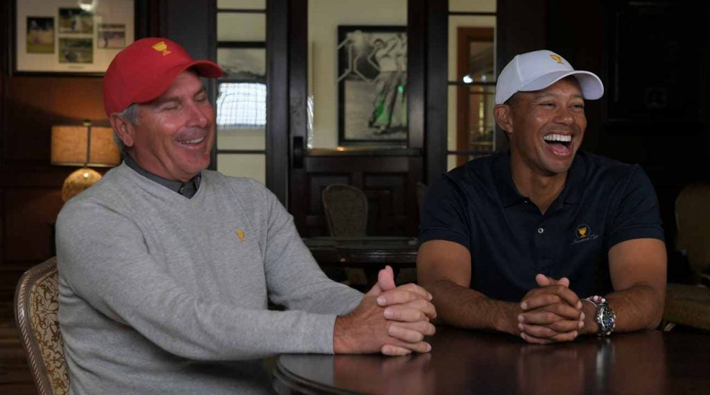 Fred Couples will serve as one of Tiger Woods' assistant captains at December's Presidents Cup.