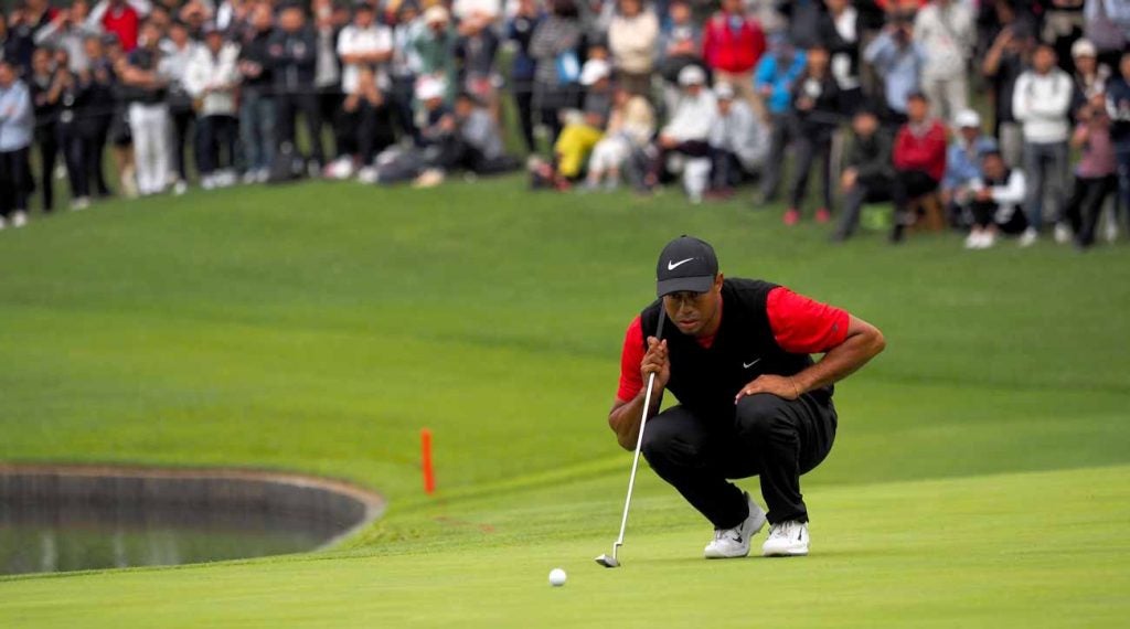 Tiger Woods was in the groove with his putter all week at the Zozo Championship.