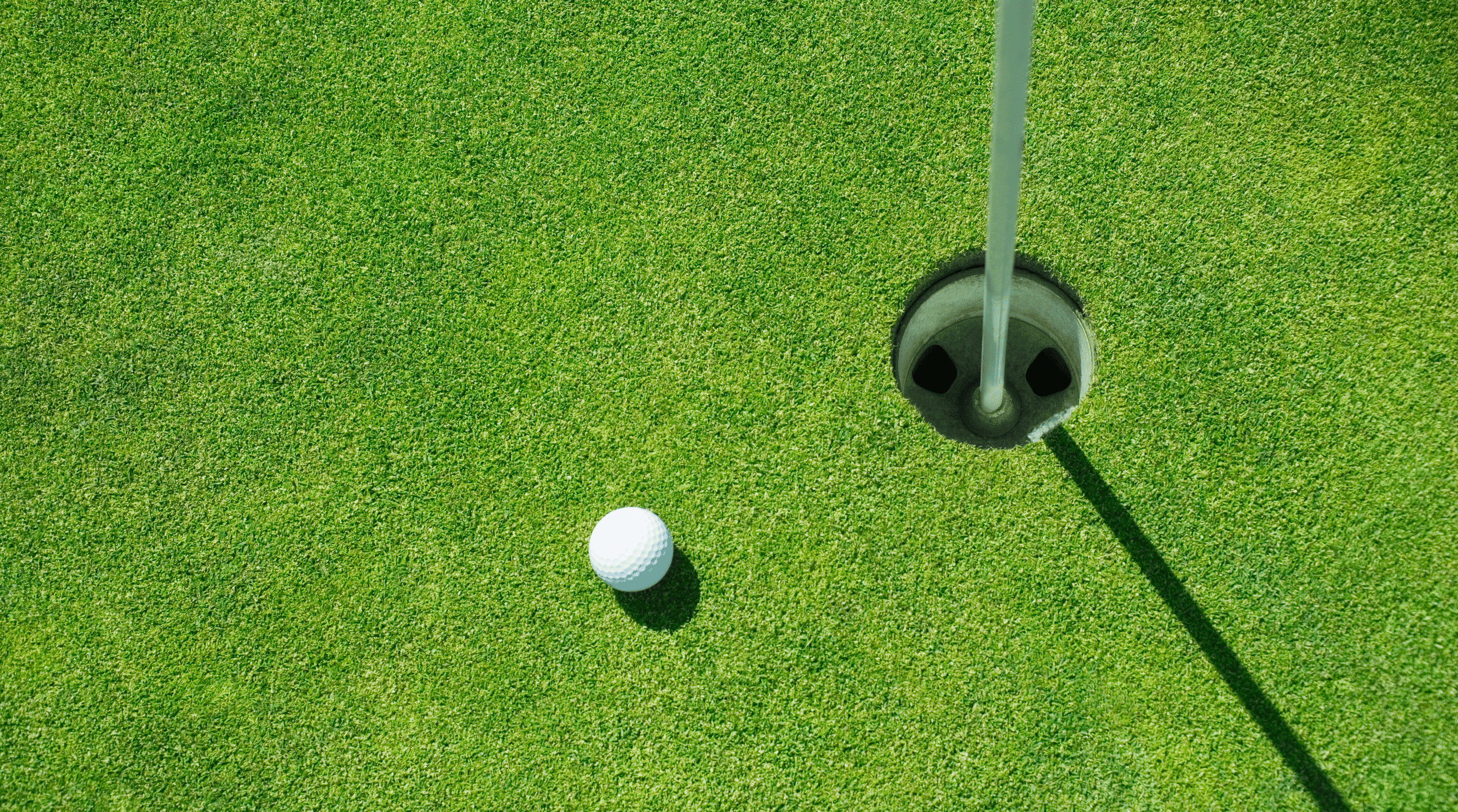 Most juniors subscribe to pin-in putting.