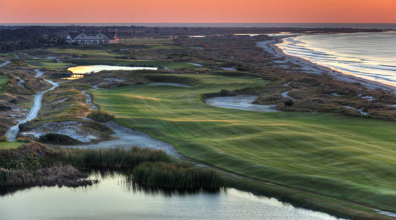 A view of the Ocean Course at Kiawah Island, which hosted the Ryder Cup in 1991. It hosted a PGA in 2012 and will host another in 2021.