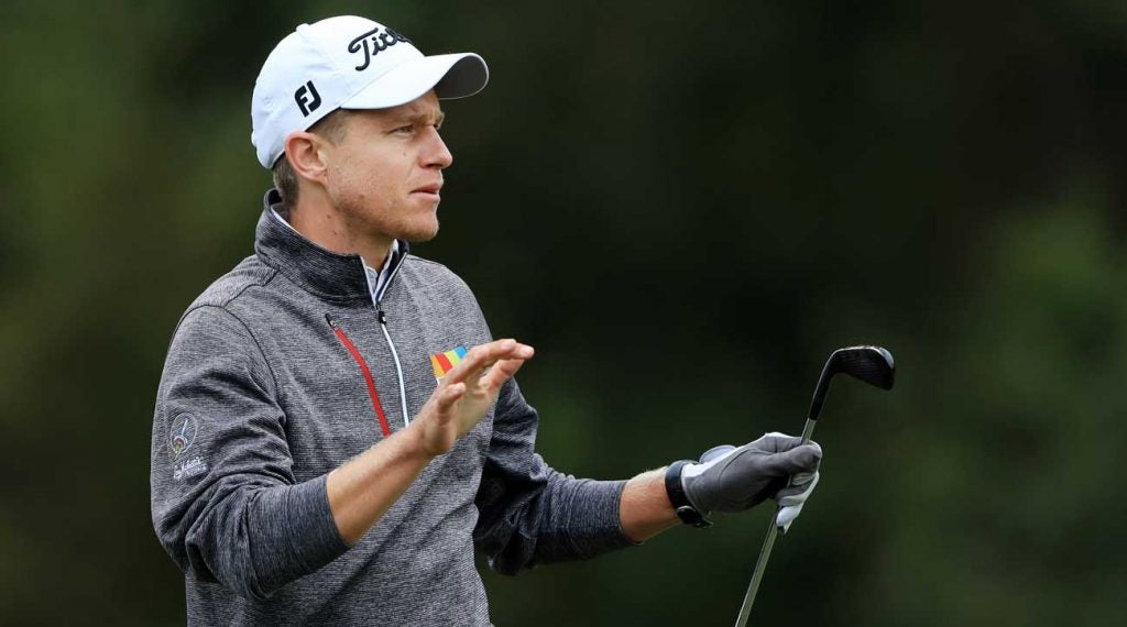 Peter Malnati during second round of 2019 Houston Open