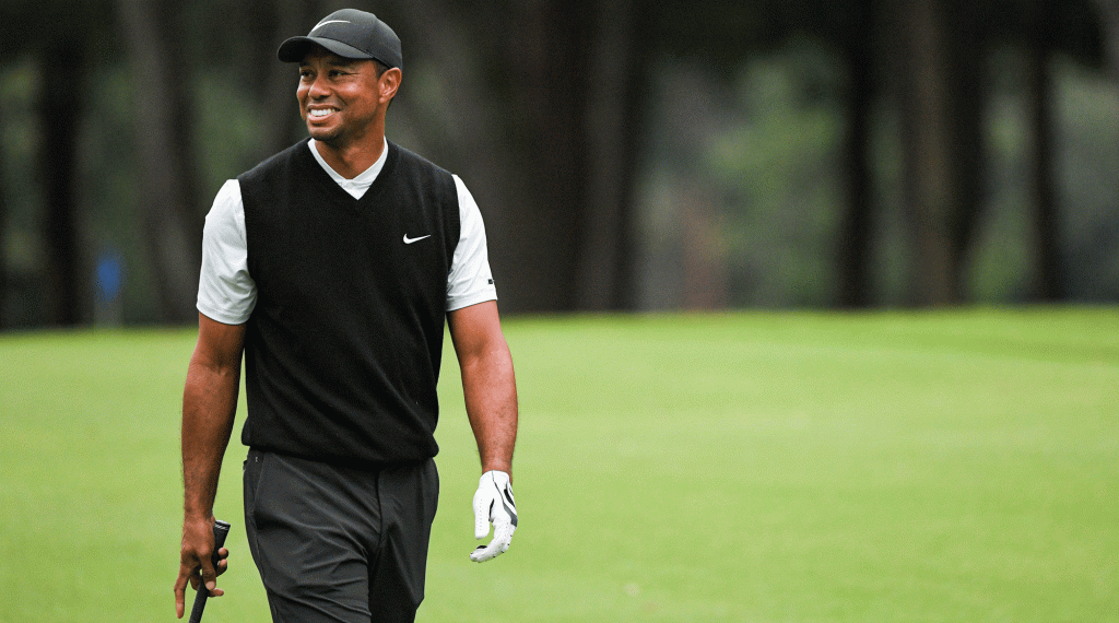Tiger Woods leads by two through 36 holes at the Zozo Championship.