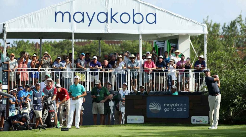 2019 Mayakoba Golf Classic Viewer S Guide Tee Times Tv Schedule Purse This will be his first start on the pga tour. 2019 mayakoba golf classic viewer s