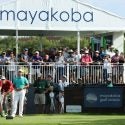 Matt Kuchar tees off during the final round of last year's Mayakoba Golf Classic.