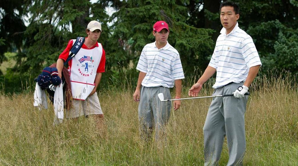 Anthony Kim and Brian Harman had been crushing the souls of junior golfers for years before they were Walker Cup teammates.