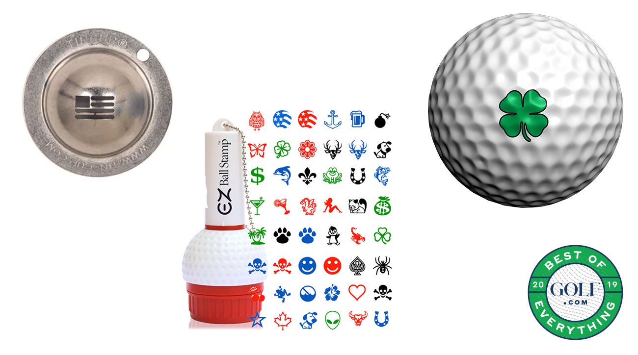 Golf Ball Stamp, Golf Ball Stamper, Funny Golf Ball Stamps, Golf