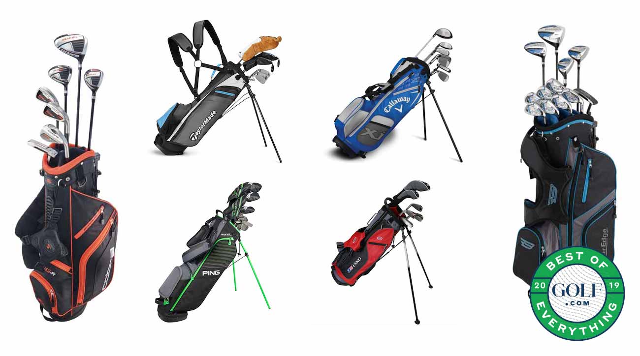 Cobra King JR 7 Club Kids Golf Set Ages 9-12 Orange