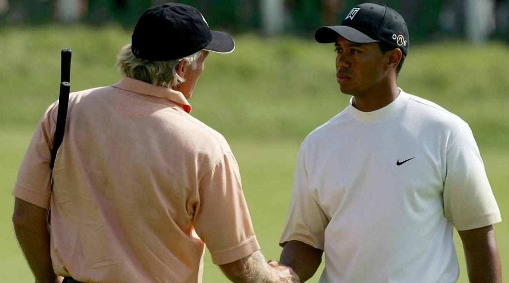 Greg Norman expressed some dismay that Tiger Woods didn't respond to a congratulatory post-Masters note.