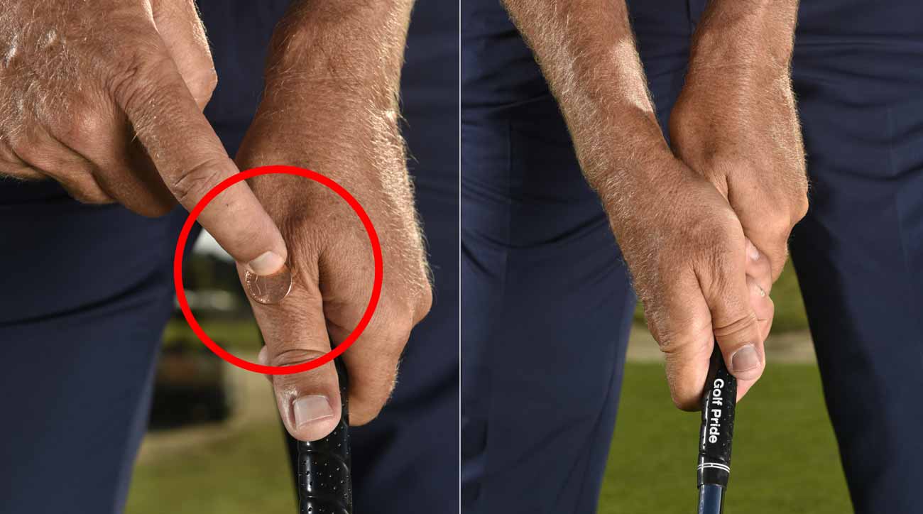Golf Grip Left Thumb