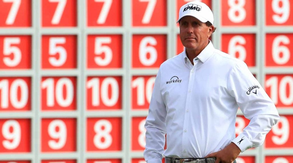 Phil Mickelson announced his commitment to the 2020 Saudi International on Monday.