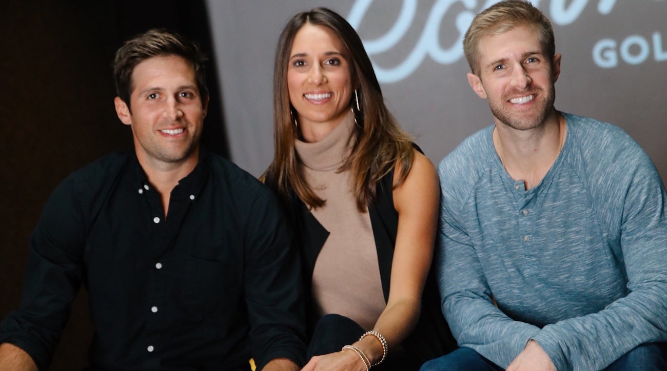 Robin Golf co-founders Andrew, Ali and Peter Marler. 