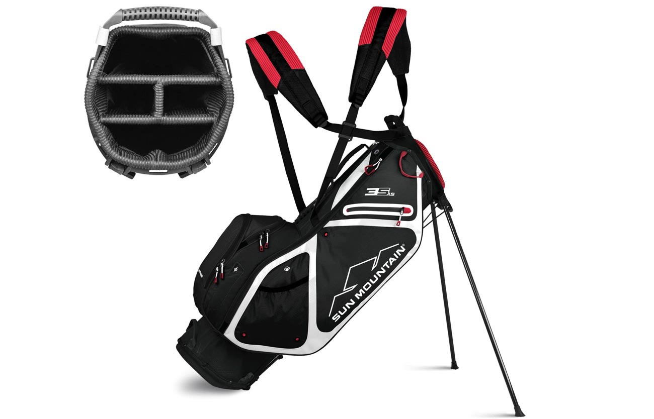 Sun Mountain 2019 3.5 LS Stand golf bag.