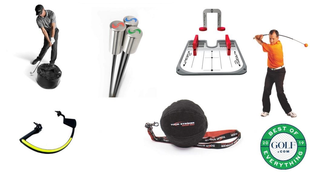 Here are our picks for some of the best golf training aids.