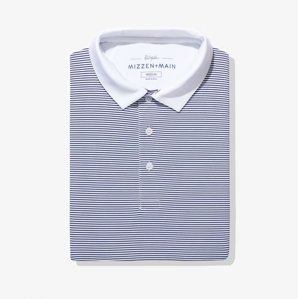 mizzen and main golf polo