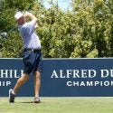 Ernie Els tees off during the Alfred Dunhill Championship.