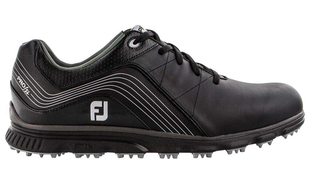 FootJoy Men's 2019 Pro/SL golf shoes.