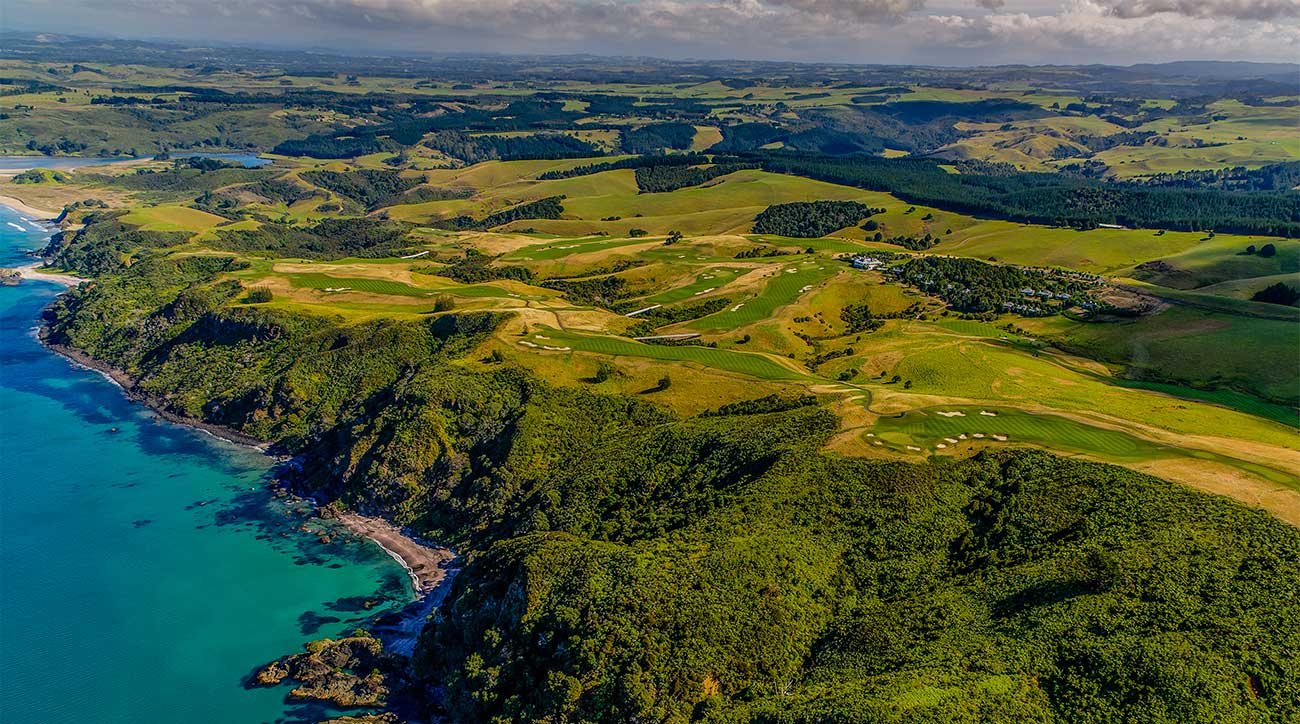 Kauri Cliffs, complete with views of Cape Brett and the Cavelli Islands, was the first stop of an epic adventure.