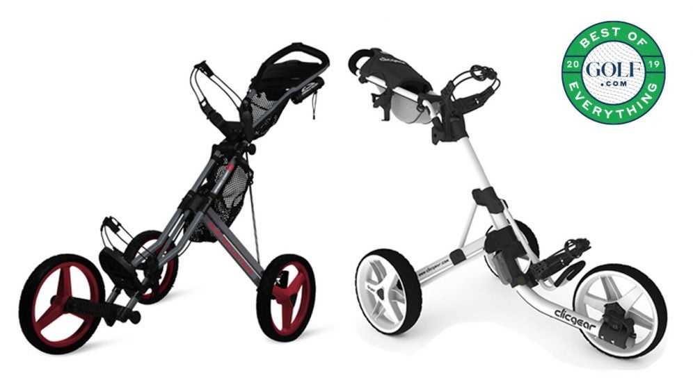 Best golf push carts These 6 hightech push carts will keep your game