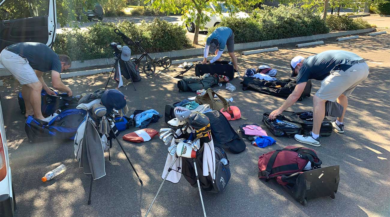 The most difficult part or an epic golf trip? The packing, and unpacking, and repacking.