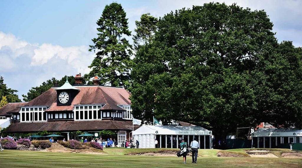 A look at the Old Course at Sunningdale Golf Club in England.