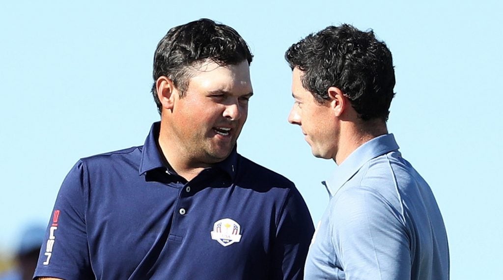 Rory McIlroy would like to give Patrick Reed the benefit of the doubt.