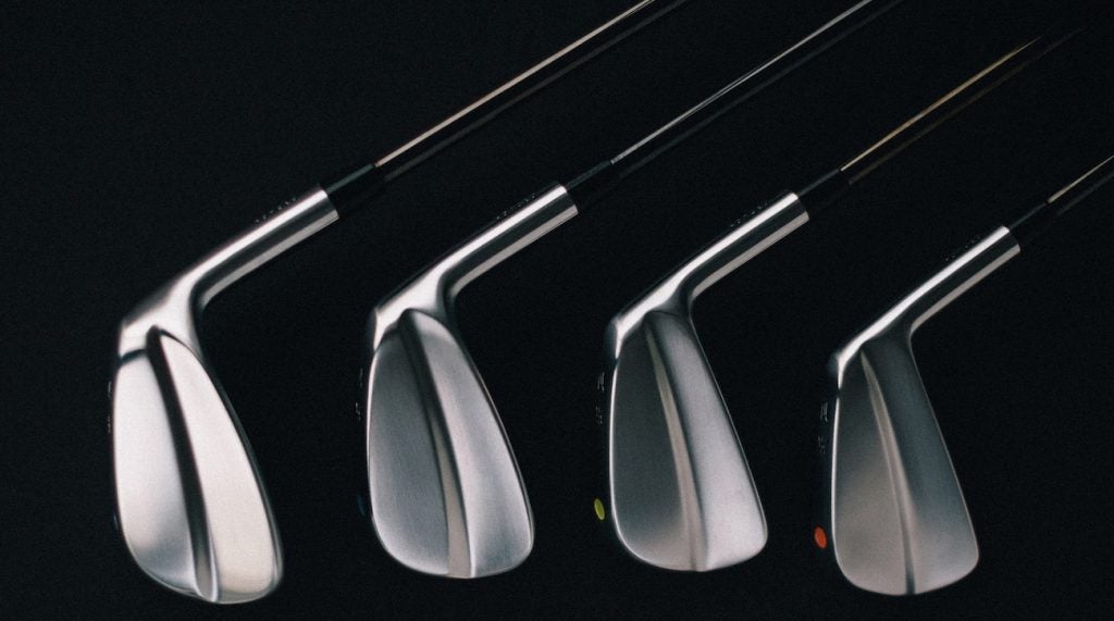 A lack of stamping on the head makes the Color Theory irons a true minimalist setup. 