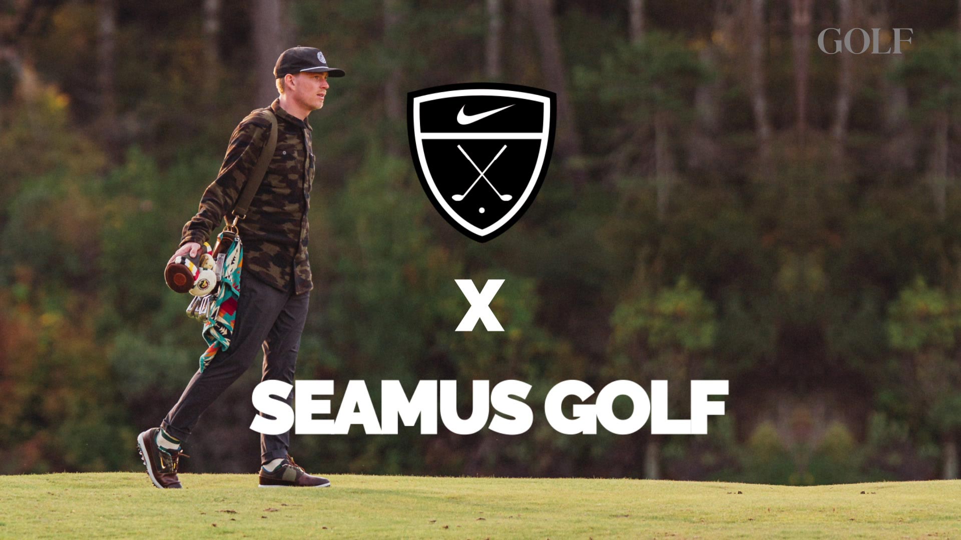 colateral Festival complejidad Nike Golf and Seamus Golf announce shoe collaboration