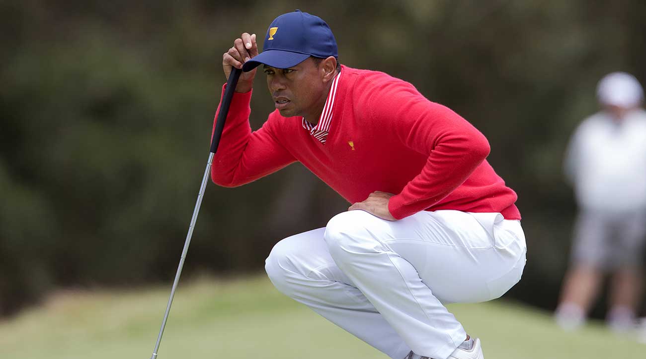 Tiger Woods is joined once again by Justin Thomas for Friday's foursomes matches.